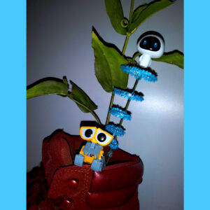 Disney Pixar Wall-e Shoe and Plant