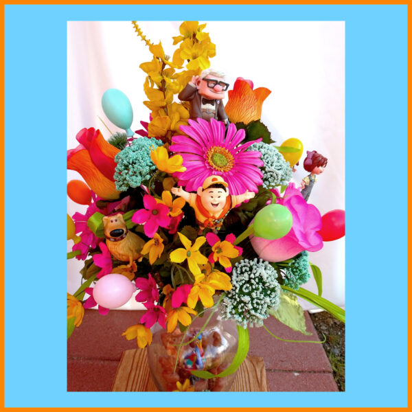 Pixar Up Flower Arrangement Terrarium